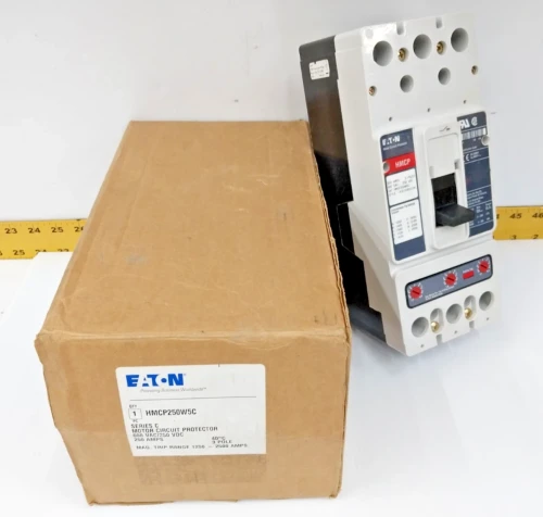 New Eaton 250 Amp Motor Circuit Protector 600 VAC / 250 VDC 3 Pole HMCP250W5C #2