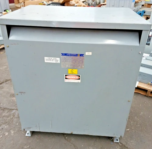 Square D 225 Kva Transformer 480 HV Delta 208Y/120 LV Wye 225T3H