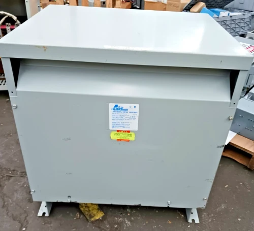 Acme 75 Kva 3 Phase Transformer 480 Delta HV 208Y/120 Lv Wye T-3-53314-3S
