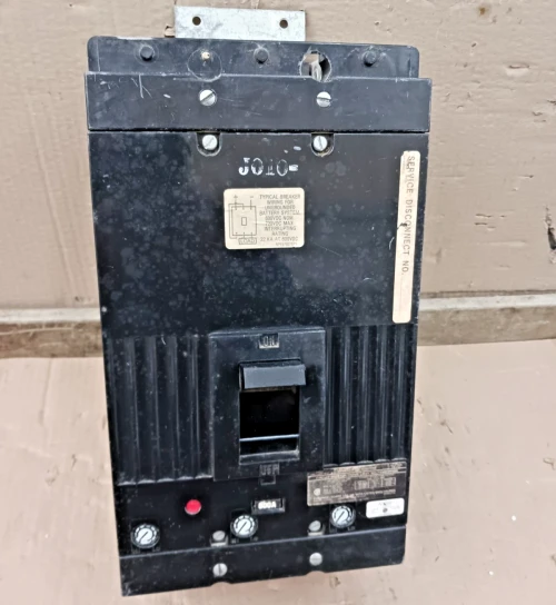 GE General Electric 800 Amp Circuit Breaker 3P 600 Vac 800A Trip TKM836F000