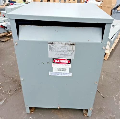 Square D 45 Kva 3 Phase Transformer 480 ▲HV 208Y/120 LV 45T3H #27