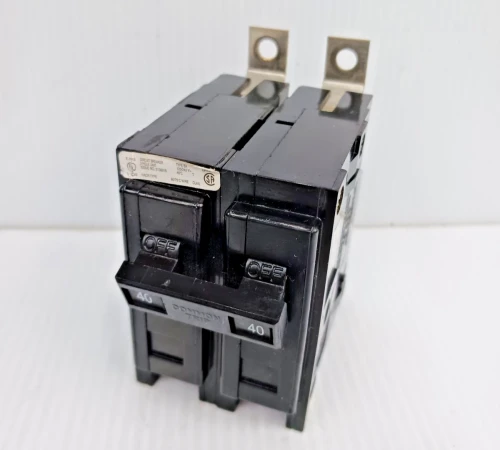 Eaton Cutler Hammer 40 Amp 2P Circuit Breaker BAB2040 BA240 Bolt-on 120/240 V