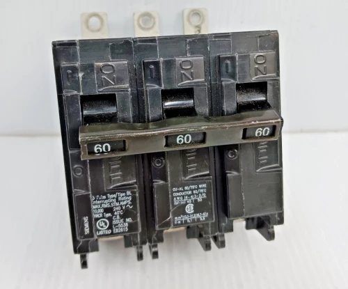 Siemens 60 Amp Bolt-on Circuit Breaker 3P 240 Vac B360