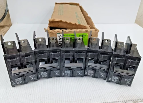 Box of 5 New Siemens 30 Amp Bolt-on Circuit Breaker BQ2B030 2 Pole 120/240 Vac