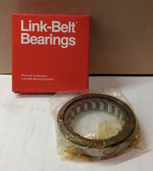 NEW LINK BELT CYLINDRICAL ROLLER BEARING 55 MM ID 100 MM OD 21 MM W M1211GEX