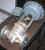 JCE 2" STAINLESS STEEL PNEUMATIC  ACTUATED PLUG VALVE ECKARDT POSITIONER 