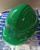 NEW NORTH DARK GREEN HARD-HAT 4 PT RATCHET ADJUSTABLE ANSI 1 CLASS E  A79R040000