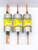 (3) Cooper Bussmann 125 Amp Low-Peak Dual-Element Time-Delay Fuses LPN-RK-125SP