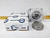 New ami Stainless 4-Bolt Flanged Bearing 1-3/8" Bore  UCF208-22NPG8AOSCES