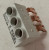 10) NEW ALLEN BRADLEY 140-L2 TERMINAL BLOCK 3 POLE 600 VAC 140-MN 140-L2