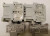 2) ALLEN BRADLEY MOTOR STARTERS 120 VAC COIL 100-C09*10 / 193-EA1EB LOT OF 2