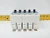 (Lot of 5) Siemens 20 Amp Bolt-On Circuit Breakers 120/277/347 VAC 1P NGB1B020