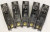 LOT OF 5) EATON 20 AMP BOLT-ON CIRCUIT BREAKER 1 POLE 277 VAC HGHB1020
