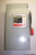 CUTLER HAMMER 30 AMP FUSIBLE SAFETY SWITCH 240 VAC 7.5 HP 2 POLE 3 PH DH221NGK