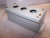 NEW GE 3 HOLE PUSHBUTTON ENCLOSURE CONTROL STATION NEMA 1 CR2940BC303A