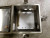SCE STAINLESS STEEL WALL MOUNT ELECTRICAL ENCLOSURE 6" x 6" x 4" SCE-606CHNFSS