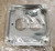 NEW MULBERRY DUPLEX COVER SQUARE SURFACE COVER RAISED 4" STEEL 11402