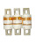 3) FERRAZ 350 AMP FUSE 500 VAC/500 VDC A050F350