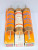 Lot of 3 New Gould Shawmut 150 Amp Dual-Element Time-Delay Fuses 600 VAC A6D150R