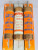 Lot of 3 New Gould Shawmut 150 Amp Dual-Element Time-Delay Fuses 600 VAC A6D150R