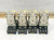 LOT OF 4 ALLEN BRADLEY 700-HB33Z24 RELAYS W/ 700-HN127 BASES 24 VDC