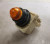 SQUARE D AMBER ILLUMINATED MOMENTARY PUSH BUTTON 120 VOLT AC/DC 9001KM38
