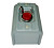 NEW WESTINGHOUSE HEAVY DUTY PUSHBUTTON STATION "STOP" LOCKING 600 VAC 1033323-B