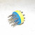 NEW AMPHENOL 14 POLE 14 CONTACT CIRCULAR MALE CONNECTOR 97-28-20P