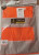 NEW CORDOVA V210P HIGH VISIBILITY SAFETY VEST SIZE XL ORANGE TYPE R CLASS 2