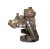 D/A MFG 5 VALVE STAINLESS STEEL 316 MANIFOLD 6000 PSI MAX GP5TC-T-SS