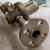 FISHER 1/2" FLANGED SS HIGH PRESSURE REGULATOR 240 PSI SPRING 24-75 95H