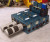 MAC VALVES 3 BANK MANIFOLD W/ 1 SOLENOID VALVE MV-P2A-ABDA-DM-DDAP-1DS 24 VDC