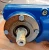 Baldor 3/4 HP AC Gearmotor 1750 RPM 8.591:1 Ratio 3/4" Shaft 230/460 VAC Rebuilt