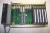 ALLEN BRADLEY 1771-A3B1 B 12 SLOT I/O CHASSIS SERIES B REV K01 1771-P7 + MODULES