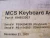 BAILEY INFI90 MCS KEYBOARD INTERFACE ASSEMBLY 6637517A1 / 1948520E1