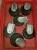 (6) NEW 4" FIXED THREADED CASTER WHEELS 1" x 1/4"-12 LOT OF 6