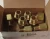 8) NEW PARKER BRASS ADAPTER FITTING 3/8 X 3/8 222P-6-6 LOT OF 8