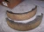 2) NEW HYSTER LINED FORKLIFT BRAKE SHOE SET 1334620 SET OF 2