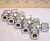 5) New Korlok Stainless Steel 90° 1/4" Elbow Tube Fitting U2500-04-04-SS