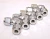 5) New Korlok Stainless Steel 90° 1/4" Elbow Tube Fitting U2500-04-04-SS
