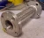 NEW AMERICAN RUBBER 2" X 1-3/8" X 12" STAINLESS STEEL BRAIDED FLANGED HOSE