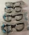 LOT OF 4) NEW PYRAMEX INTRUDER SAFETY GLASSES ANSI Z87 S4110STFP
