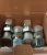 LOT OF 4) NEW PARKER HYDRAULIC CONNECTOR FITTING MALE 16MM X 7/8" GE16S7/8UNFCF