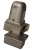 NEW BAILEY PNEUMATIC PRESSURE TRANSMITTER 2000 PSIG KP2332