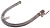 NEW FLOW DESIGN FIRE RETARDANT 1" PYRO SS HOSE W/ BRASS VALVE 24H118-068-RS