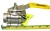 New Sharpe 1/2" Weld-End Stainless Steel Ball Valve F99 A890