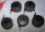 SET OF 5 SWIVEL CASTER SHELF / UTILITY CART WHEELS LOT OF 5