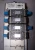 SMC 8 BANK MANIFOLD WITH 4 SOLENOID VALVES 24 VDC COIL VSS8-8-FG-S-3EZ-V1