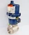 New Dynaquip 2" Stainless Steel Actuated Ball Valve MA4 443 in-lbs 120 Vac