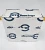 New ami Bearings 4 Bolt Flange Mount Bearing 2-7/16" Bore UCF212-39